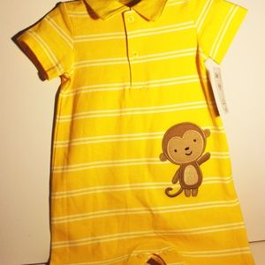 Carter's | Child Of Mine | Yellow Baby One Piece
